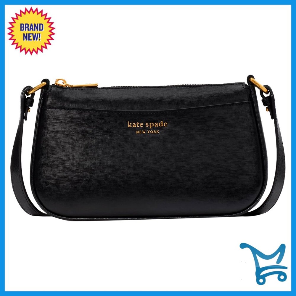 Small Saffiano Leather Crossbody Bag, Compact For Weekend Adventures